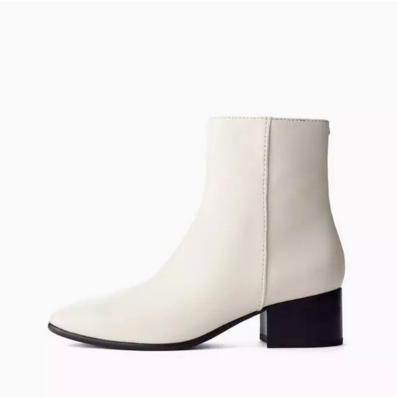 Rag & Bone Aslen Mid Boot Antique White Sz EU 39 US 8.5 & 9 $475 NIB - Picture 2 of 13